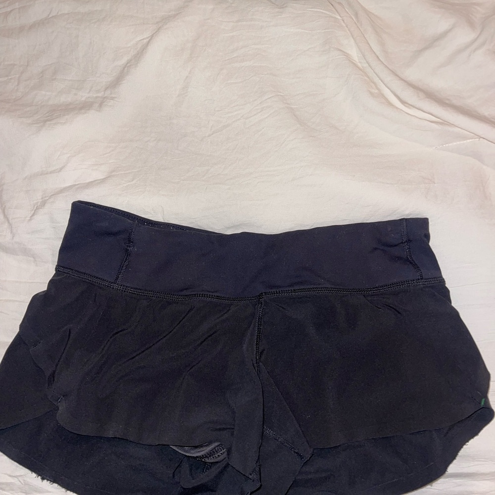 lululemon athletica Women's Black Athletic Shorts